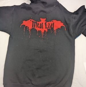 Meatloaf Sieze The Night 2007 Vintage Concert Black Hoodie Large